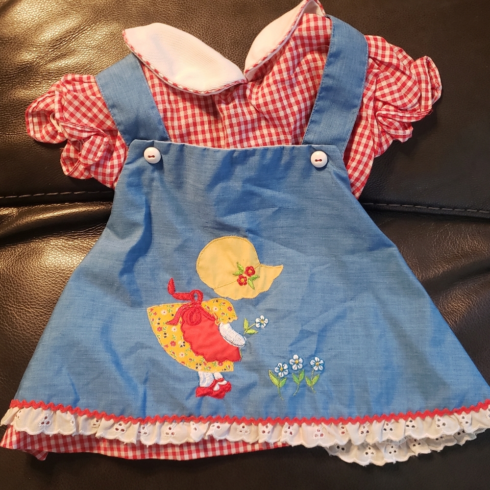 Vintage 70s Holly Hobby Dress